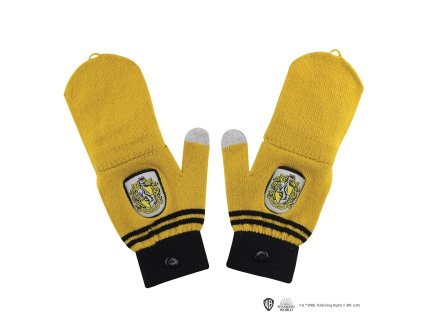 Gloves Fingerless Hufflepuff HarryPotter Main 1 4895205600553