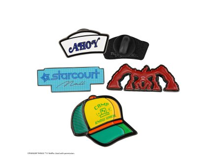 StrangerThings Setof4Pin Season3 Product 2 4895205618084 CR3282