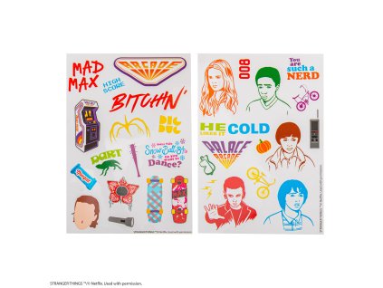 StrangerThings Stickers Season2 Product 2 4895205617643 CR5282