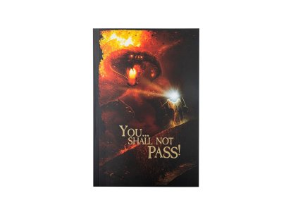 Zápisník You Shall Not Pass, Pán prstenů