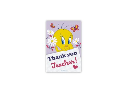 looney tunes magnet thank you teacher