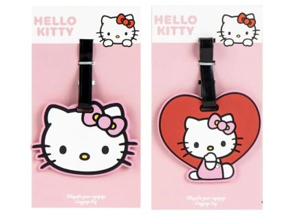 Visačka na kufr Hello Kitty