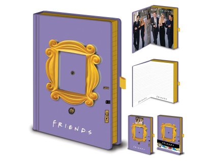 Zápisník fialový s rámečkem, Přátelé