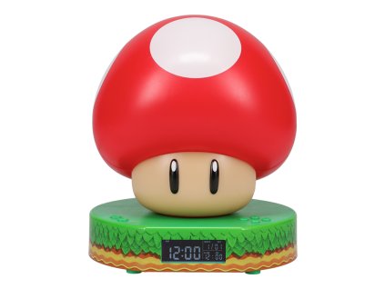 Budík s lampičkou Houba, Super Mario