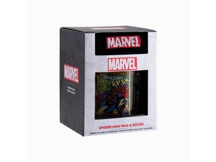 Dárková sada hrnek + ponožky, Spider-Man