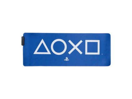 Herní podložka svítící se symboly, PlayStation