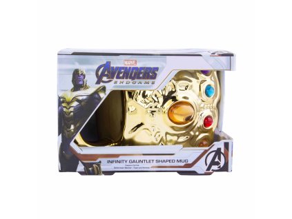 Hrnek zlatá 3D pěst, Avengers