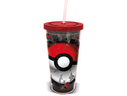 Kelímek s brčkem Pokeball, Pokémon