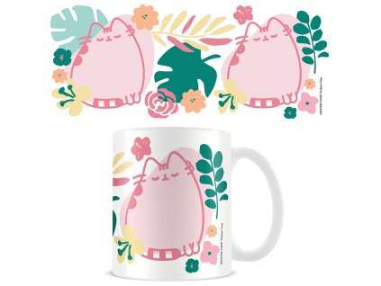 Hrnek bílý Tropical, Pusheen