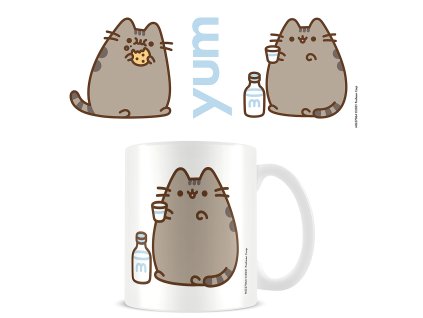 Hrnek bílý Yum, Pusheen