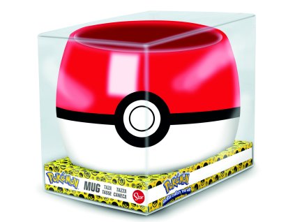 Hrnek Pokeball kulatý, Pokémon