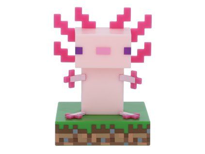 Lampička Icon Light Axolot, Minecraft