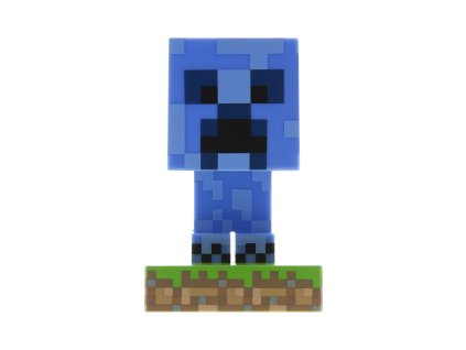 Lampička Icon Light Creeper modrý, Minecraft