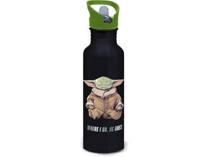 Lahev hliníková černá, Mandalorian