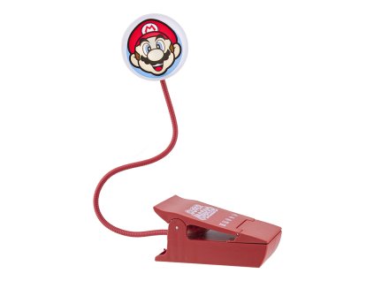 Lampička s klipem červená, Super Mario