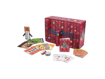 Adventní kalendář červený, Minecraft