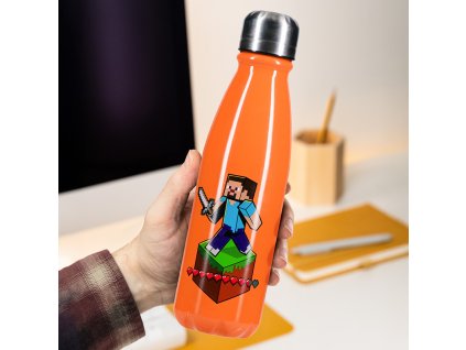 Lahev nerezová oranžová, Minecraft