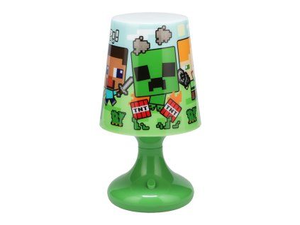 Lampička stolní zelená, Minecraft