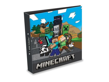 Pořadač dvoukroužkový, Minecraft