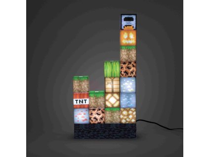 Lampička Block Building, Minecraft