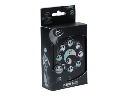 Hrací karty v plechové krabičce, Nightmare before Christmas