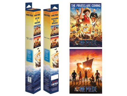 Plakáty loď a postavy, One Piece