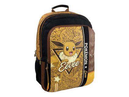 Batoh školní zlatý Eevee, Pokémon
