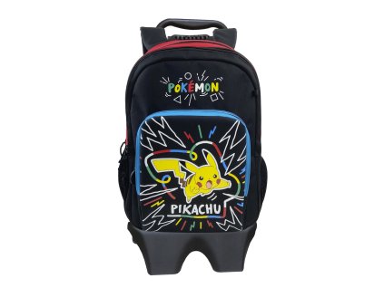 Školní batoh barevný Pikachu, Pokémon