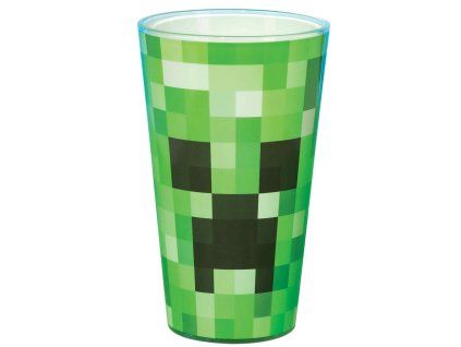 Sklenice zelená Creeper, Minecraft