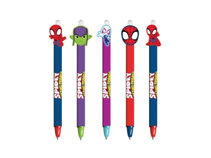 Gumovací gelové pero, Spidey