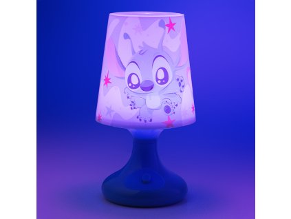 Lampička stolní modrá, Stitch