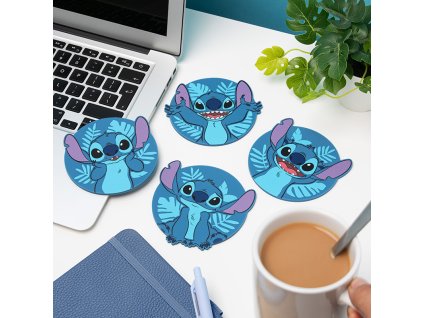 Sada podtácků modré, Stitch