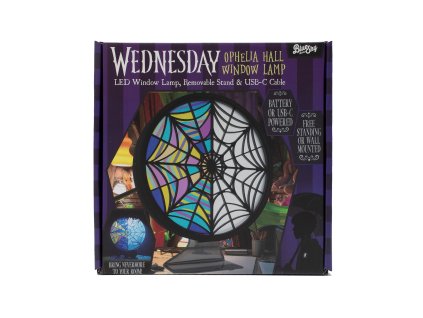 Lampička mozaikové okno, Wednesday
