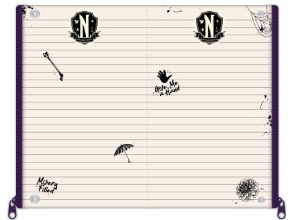 Pouzdro/penál Nevermore, Wednesday