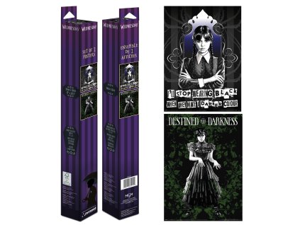 Set plakátů mini, Wednesday