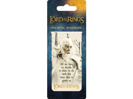 Záložka do knihy magnetická, Pán Prstenů