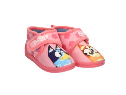 Bačkůrky dětské Bingo Bluey růžové Bluey (Velikost 28)
