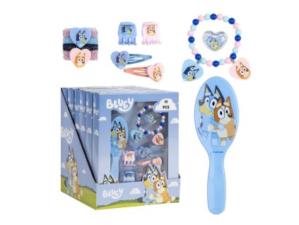 Dětská kosmetická sada s hřebenem, Bluey