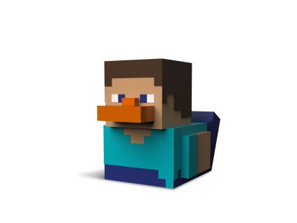 TUBBZ Kachnička Steve mini, Minecraft