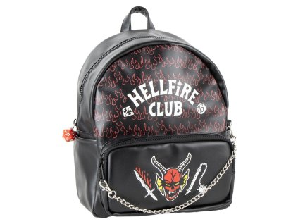Batoh černý Hellfire Club, Stranger Things