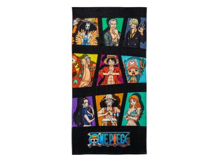 Ručník s posádkou Slaměného Klobouku, One Piece