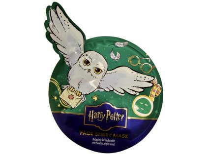30049 maska na oblicej zelena s hedvikou harry potter