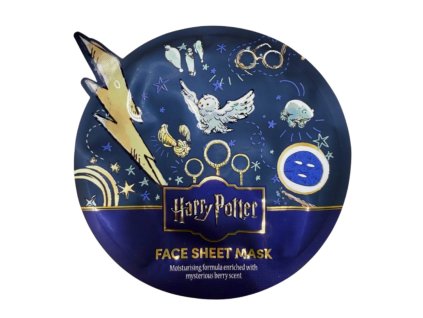 30052 maska na oblicej modra s bleskem harry potter