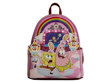 Batoh svítící s postavičkami a duhou, SpongeBob