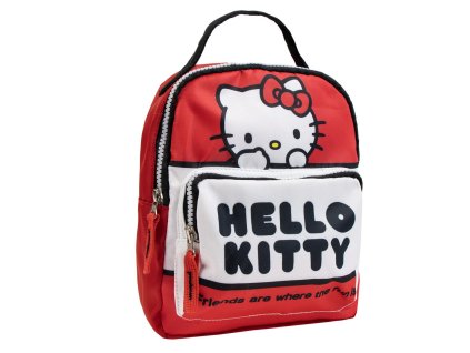 Batoh červený, Hello Kitty
