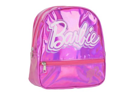 Batoh růžový s logem, Barbie