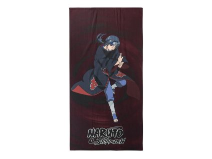 Plážová osuška vínová Itachi Uchiha, Naruto