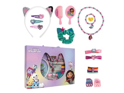 Dárková sada vlasových doplňků, Gábinin kouzelný domek