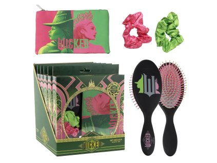 Kosmetická sada: taštička, hřeben a gumičky, Wicked