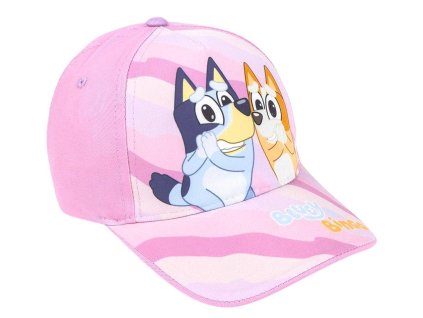 kšiltovka růžová bluey